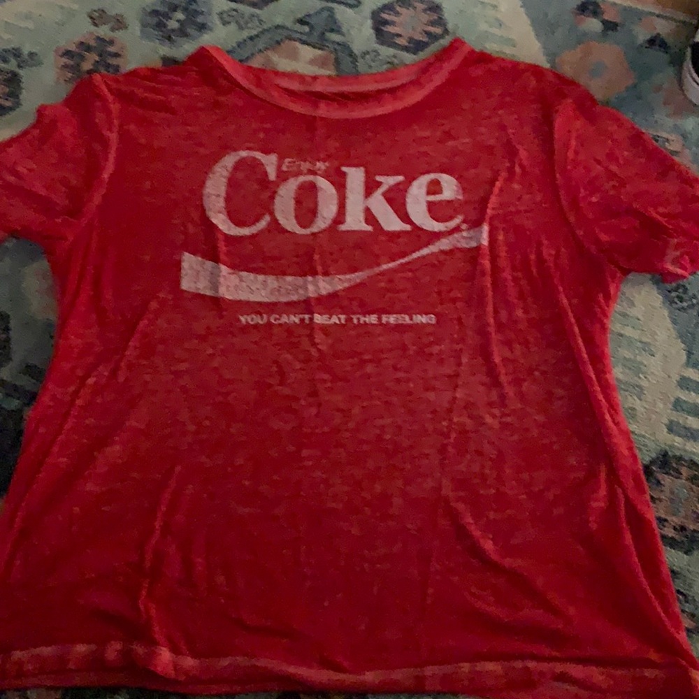 Red extra large coke shirt from kohl’s